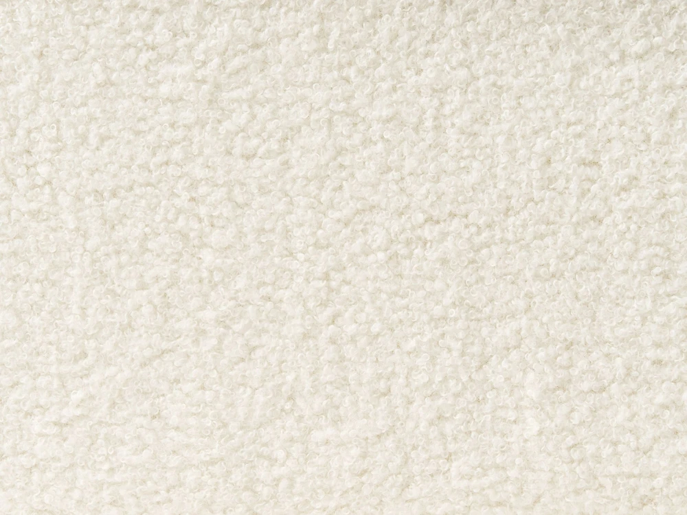 Beliani Vaikiška lova Chmurka Boucle BELLEVUE 90 x 200 cm, kreminė balta