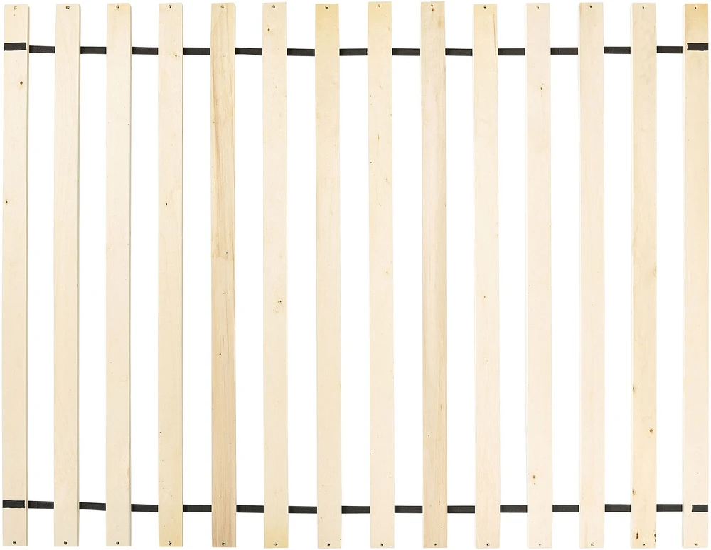 Beliani Dvigulė lova iš dirbtinės odos LIMANTON 140 x 200 cm, aukso ruda