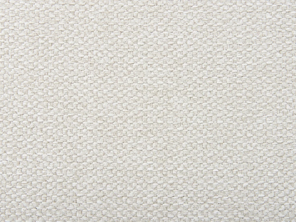 Beliani Lova Sintetinio lino LESTRE 160 x 200 cm Kreminė balta