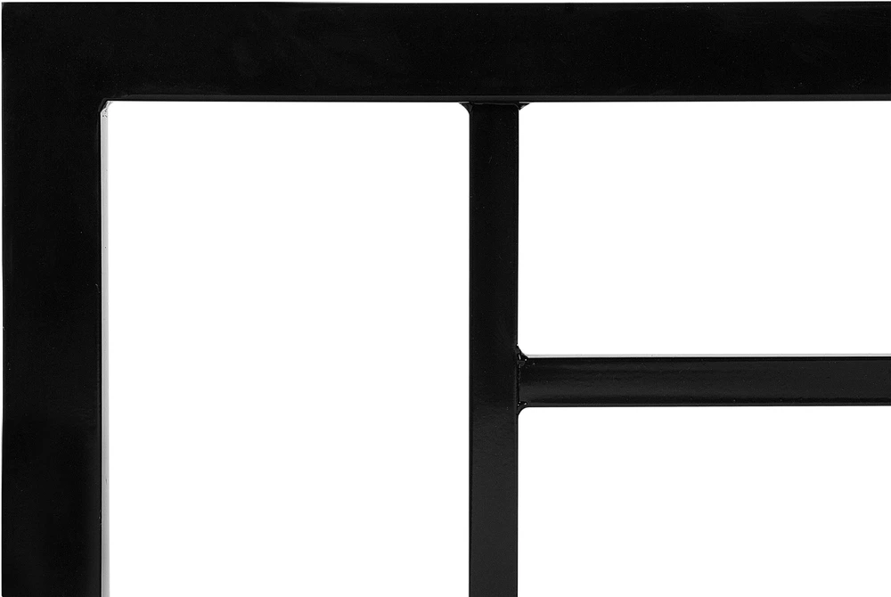 Beliani Metalinė lova CUSSET 160 x 200 cm, juoda