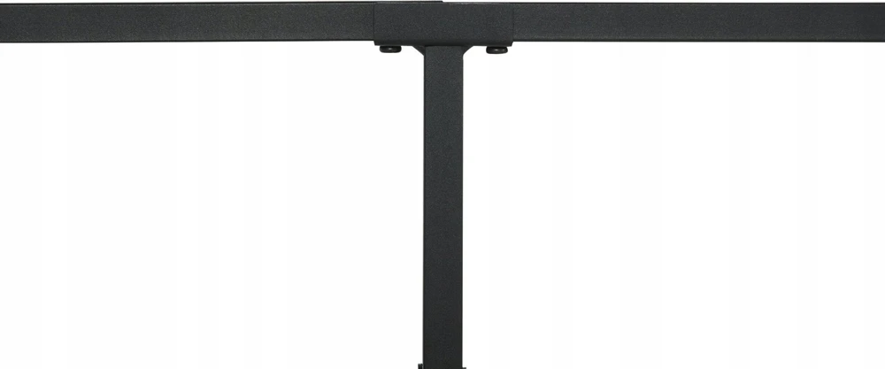 Beliani Metalinė lova BATTUT 90 x 200 cm, juoda
