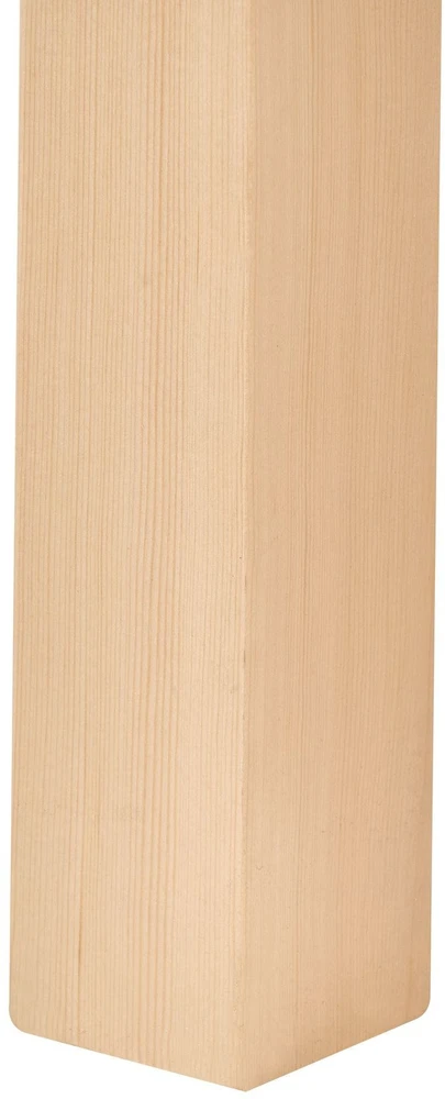 Beliani Dviaukštė lova iš pušies medienos STAPLE 90 x 200 cm su čiuožykla, šviesiai ruda