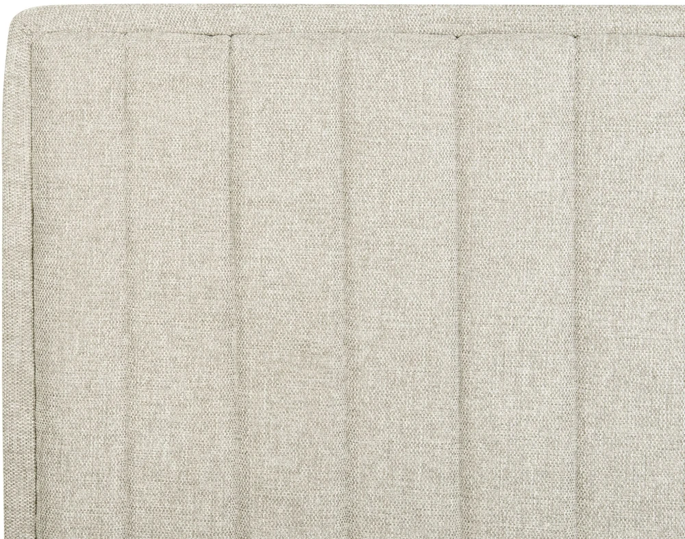 Beliani Reguliuojama lova CASTELLAN 80 x 200 cm smėlio spalvos