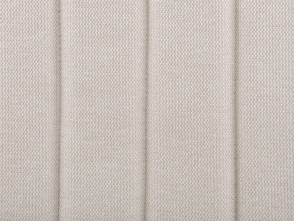 Beliani Reguliuojama lova CASTELLAN 90 x 200 cm šviesiai smėlio spalvos