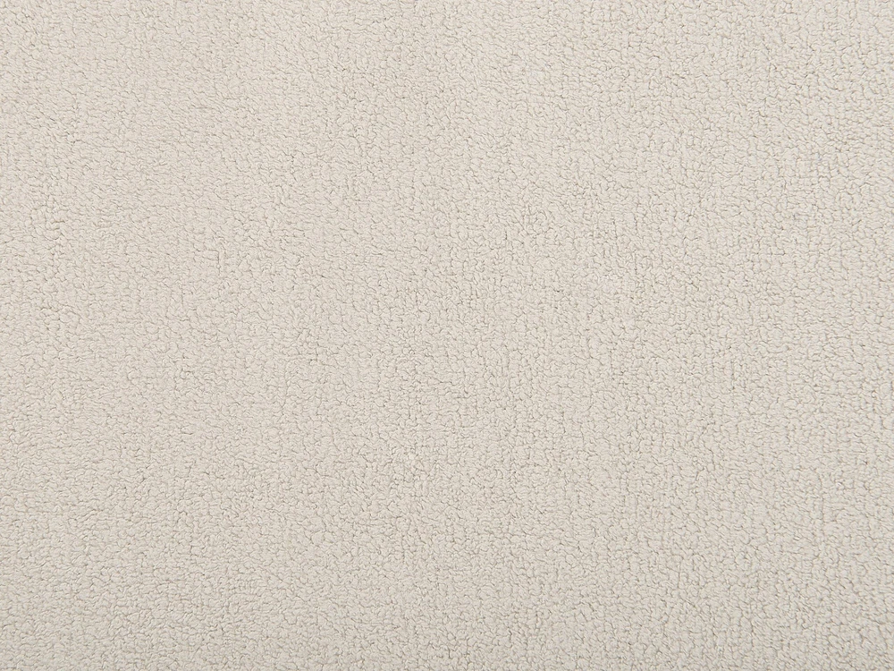 Beliani Lova su patalynės dėže BAJONNA, šviesi smėlio spalva, 180 x 200 cm