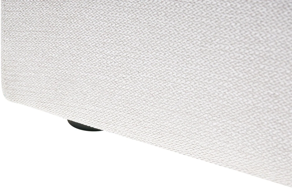 Beliani Lova su patalynės dėže BASTON balta 180 x 200 cm
