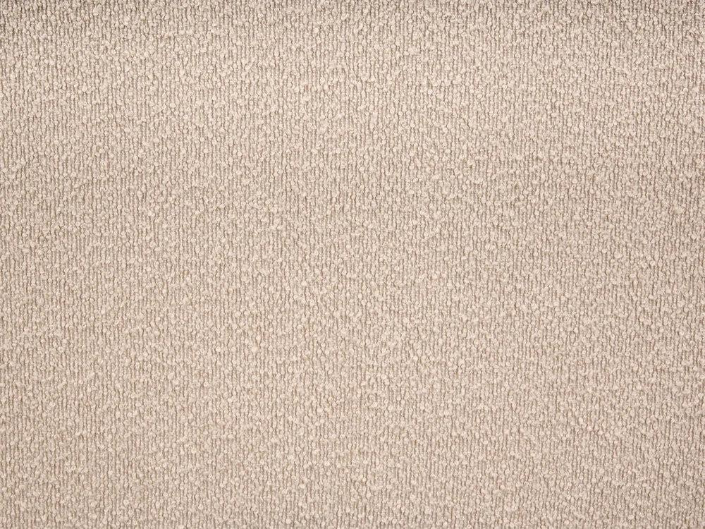 Beliani Dvigulė lova su patalynės dėže QUILLIEN, boucle audinys, smėlio spalvos, 160 x 200 cm
