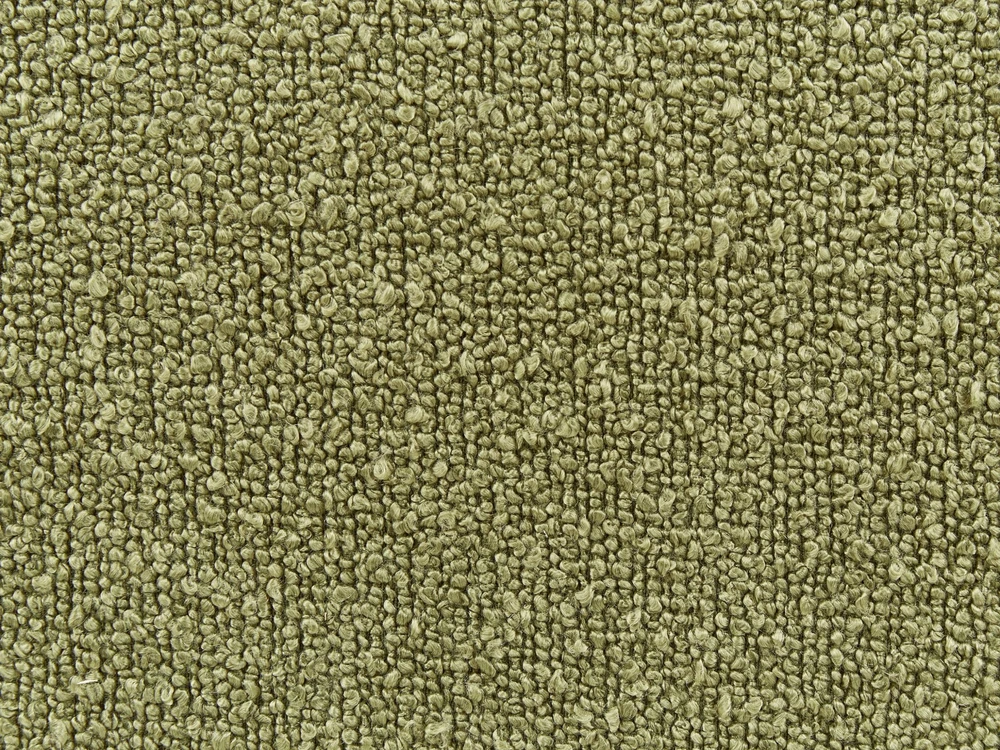 Beliani Lova su patalynės dėže VAUCLUSE Boucle, šviesiai žalia, 160 x 200 cm