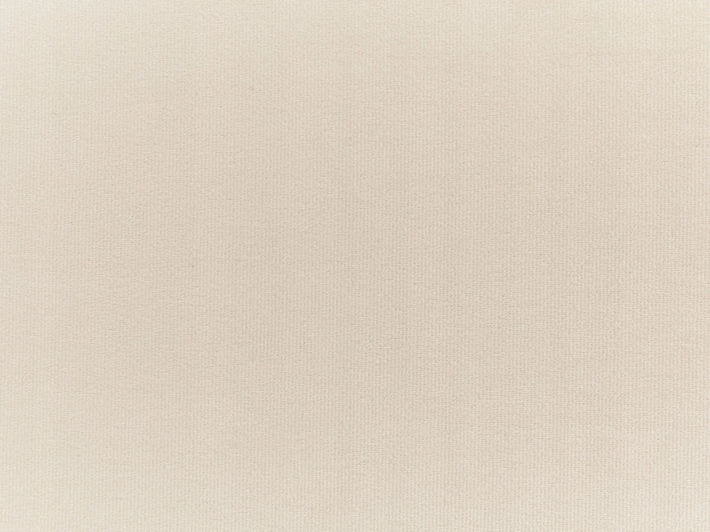 Beliani Lova su patalynės dėže BOUSSE, veliūrinė, šviesiai smėlio spalvos, 140 x 200 cm
