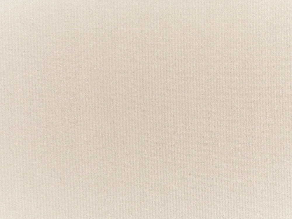 Beliani Lova su patalynės dėže BOUSSE, veliūras, šviesi smėlio spalva, 160 x 200 cm