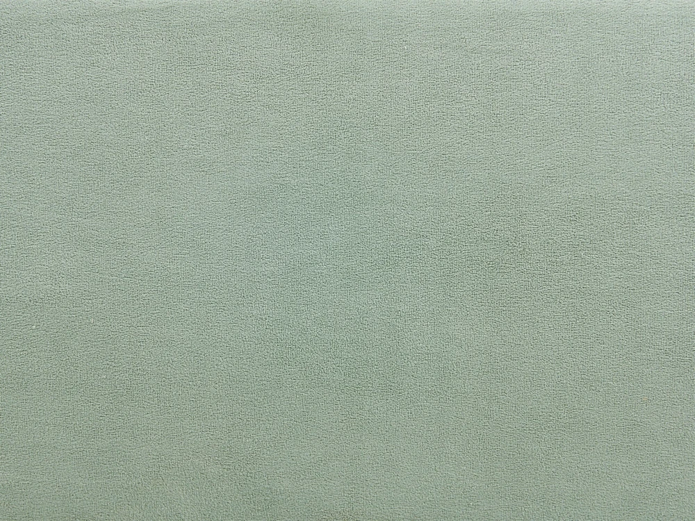 Beliani Lova su patalynės dėže BAJONNA, veliūras, mėtų spalva, 180 x 200 cm