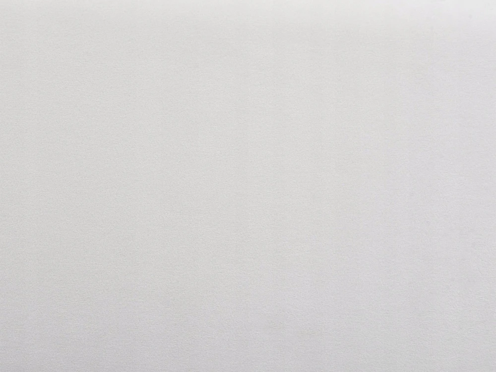 Beliani Lova su patalynės dėže BAJONNA veliūrinė, kreminė balta, 180 x 200 cm