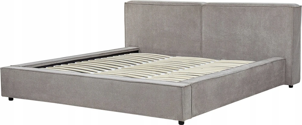 Beliani Lova LINARDS 180 x 200 cm Pilka
