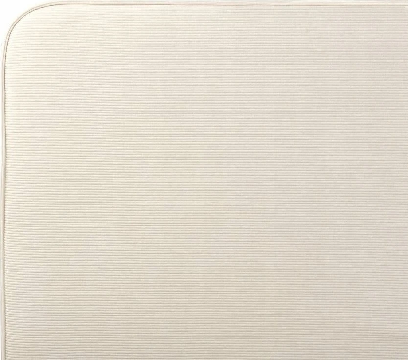 Beliani Sintetinės veliūrinės velveto lovos VALOGNES 180 x 200 cm šviesiai smėlio spalvos