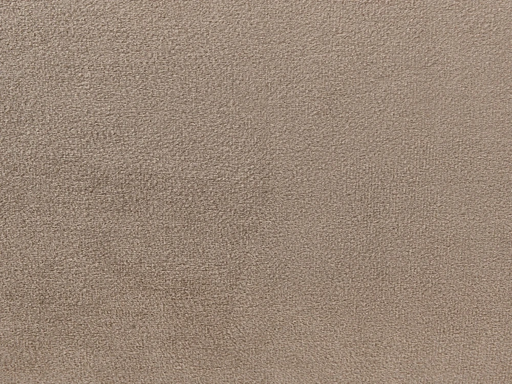 Beliani Dvivietė veliūrinė lova LESSAY 160 x 200 cm smėlio pilkos spalvos