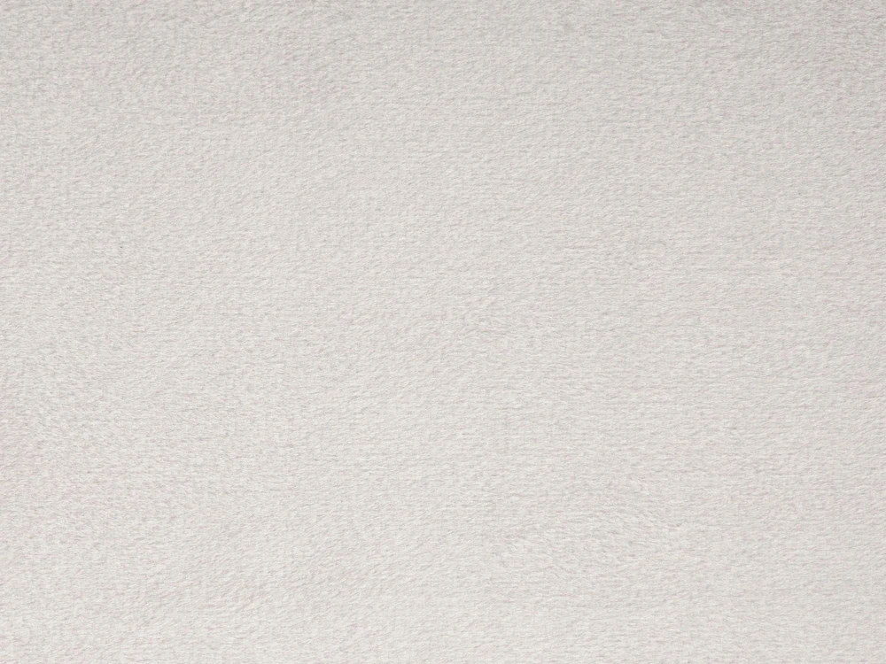 Beliani SAUVIAN velūrinė lova 140 x 200 cm, kreminė balta