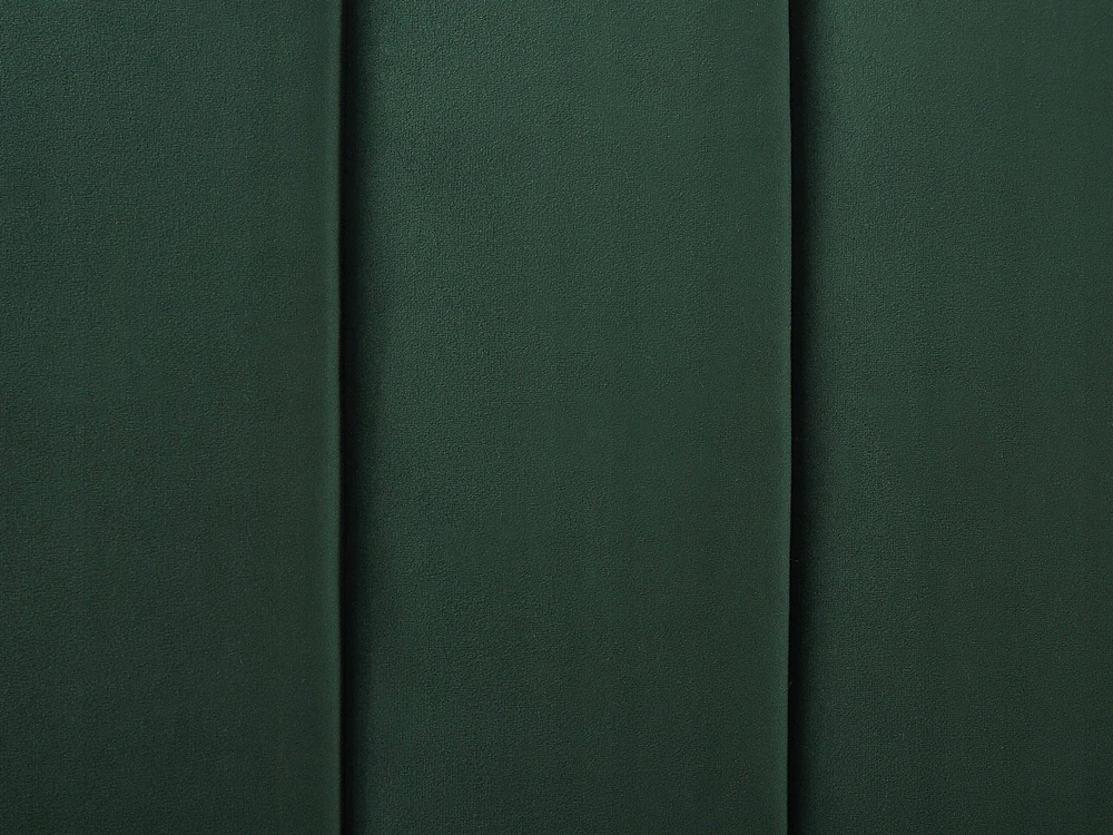 Beliani Dvigulė lova MARVILLE, veliūrinė, 140 x 200 cm, smaragdinė