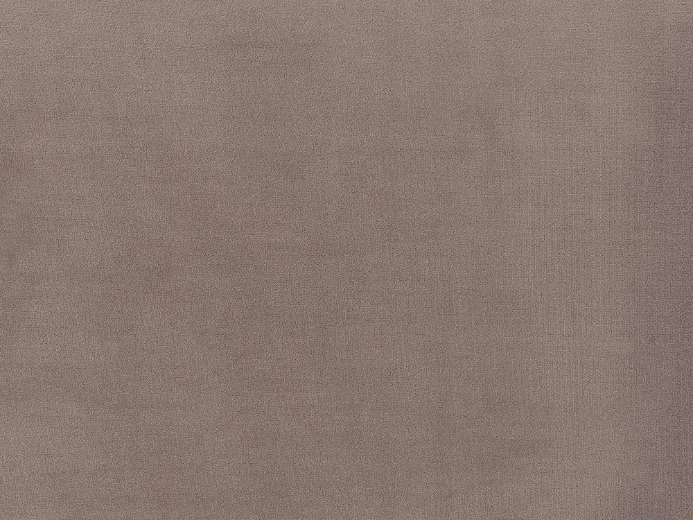 Beliani Dviejų vietų lova ARETTE 160 x 200 cm, smėlio pilkumo spalvos veliūras