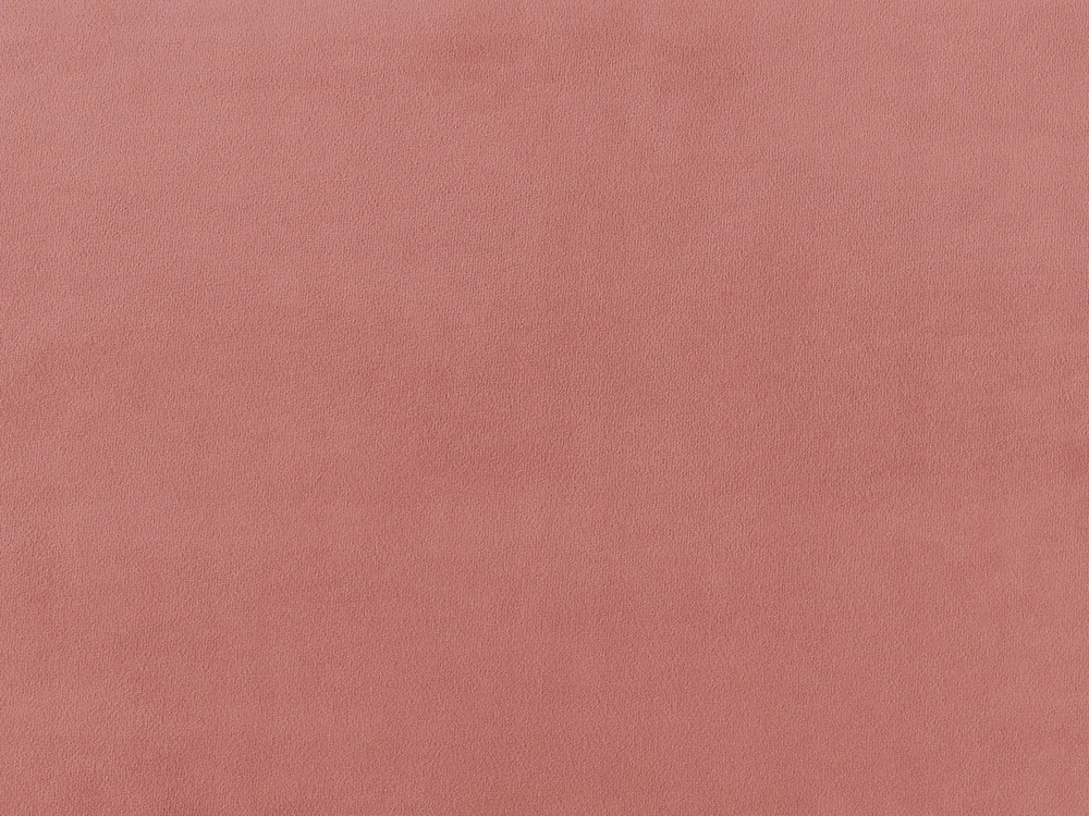 Beliani Velvetinė lova CHALEIX 160 x 200 cm persikinė