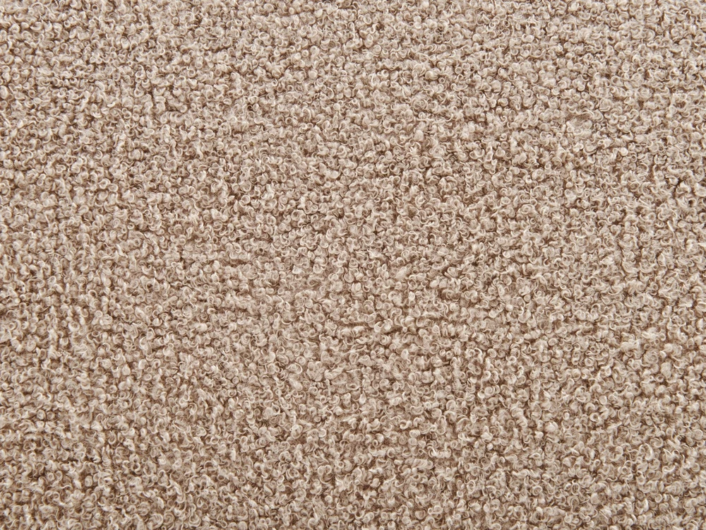 Beliani Vandens lova Boucle LAVAUR 160 x 200 cm smėlio-pilkos spalvos