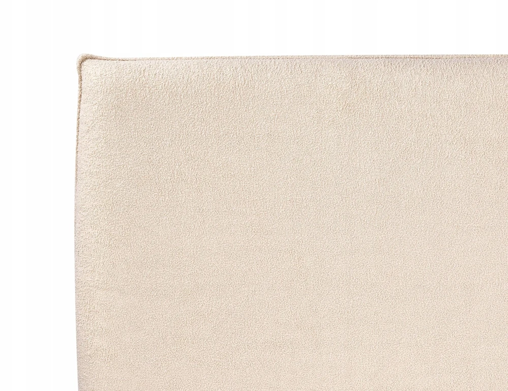 Beliani Vandens lova Boucle LAVAUR 180 x 200 cm smėlio spalvos