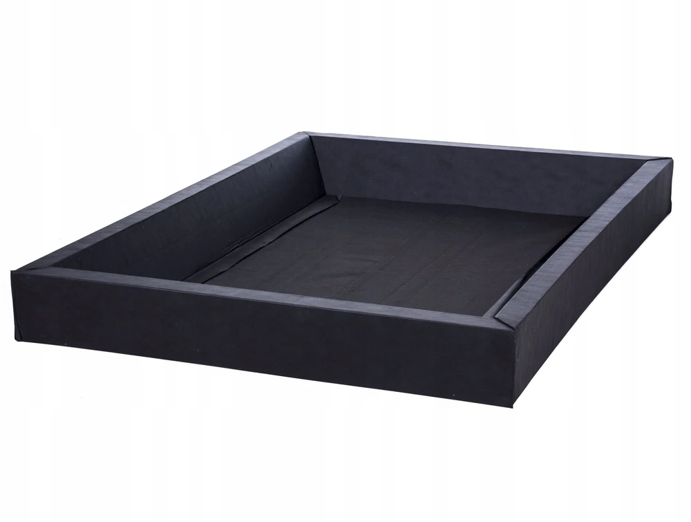 Beliani Vandeninė lova Boucle ZEN 180 x 200 cm ruda uosio spalva