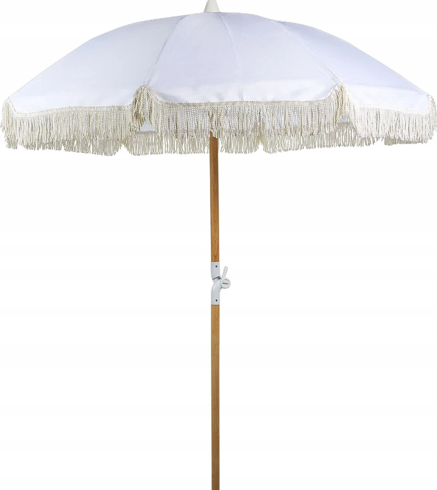 Beliani Sodo skėtis 150 cm MONDELLO Baltas