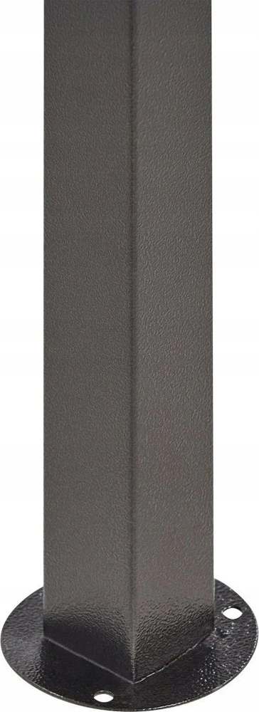 Beliani Sodo pavėsinė NARO metalinė 240 cm 148 cm pilka