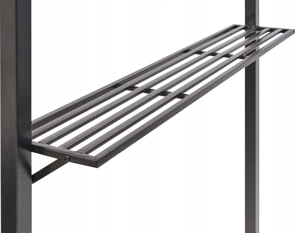 Beliani Sodo pavėsinė NARO metalinė 240 cm 148 cm pilka