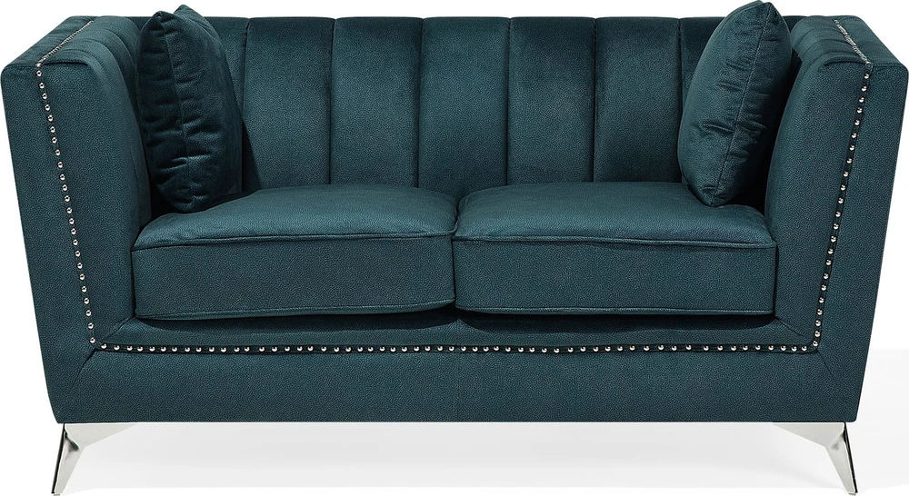 Sofa Beliani 5 vietų minkštų baldų komplektas GAULA, azuro veliūras