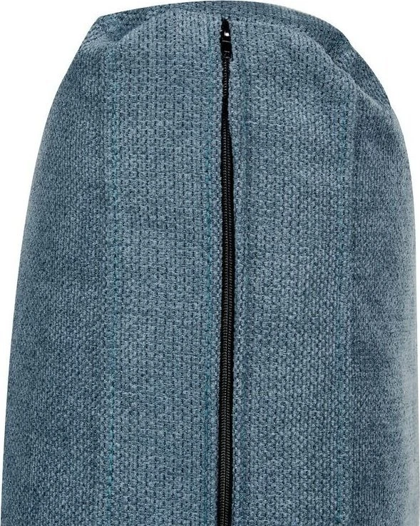 Beliani 4 vietų kampinė sofa VINTERBRO, šenilinė, mėlyna, dešininė