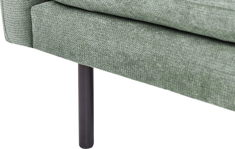 Beliani 4 vietų kampinė sofa VINTERBRO šviesiai žalia, dešininė