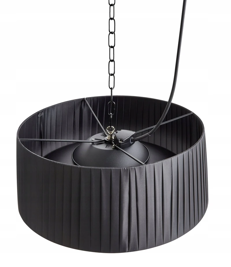 Beliani Kabinamas infraraudonųjų spindulių šildytuvas ASCEA 1500 W, juodas