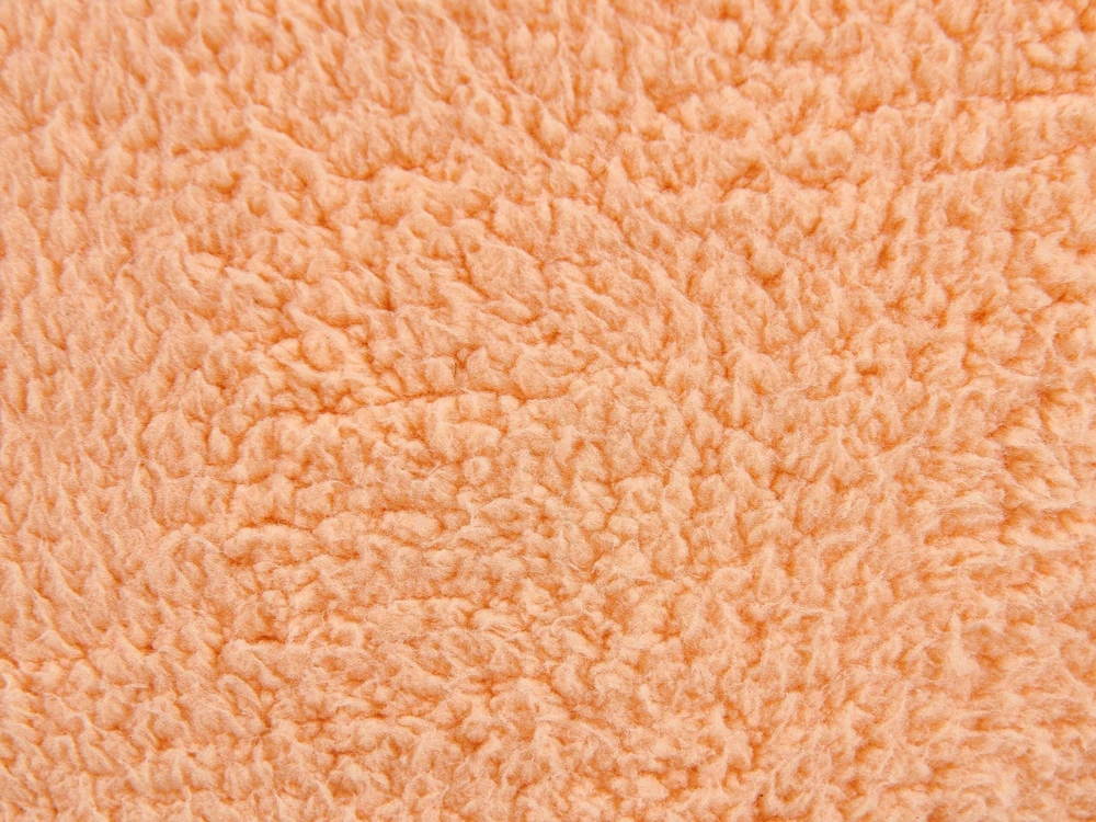 Beliani Pufo ALIPUR Boucle oranžinis