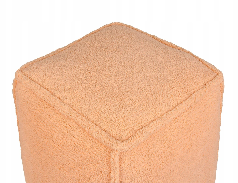 Beliani Pufo ALIPUR Boucle oranžinis