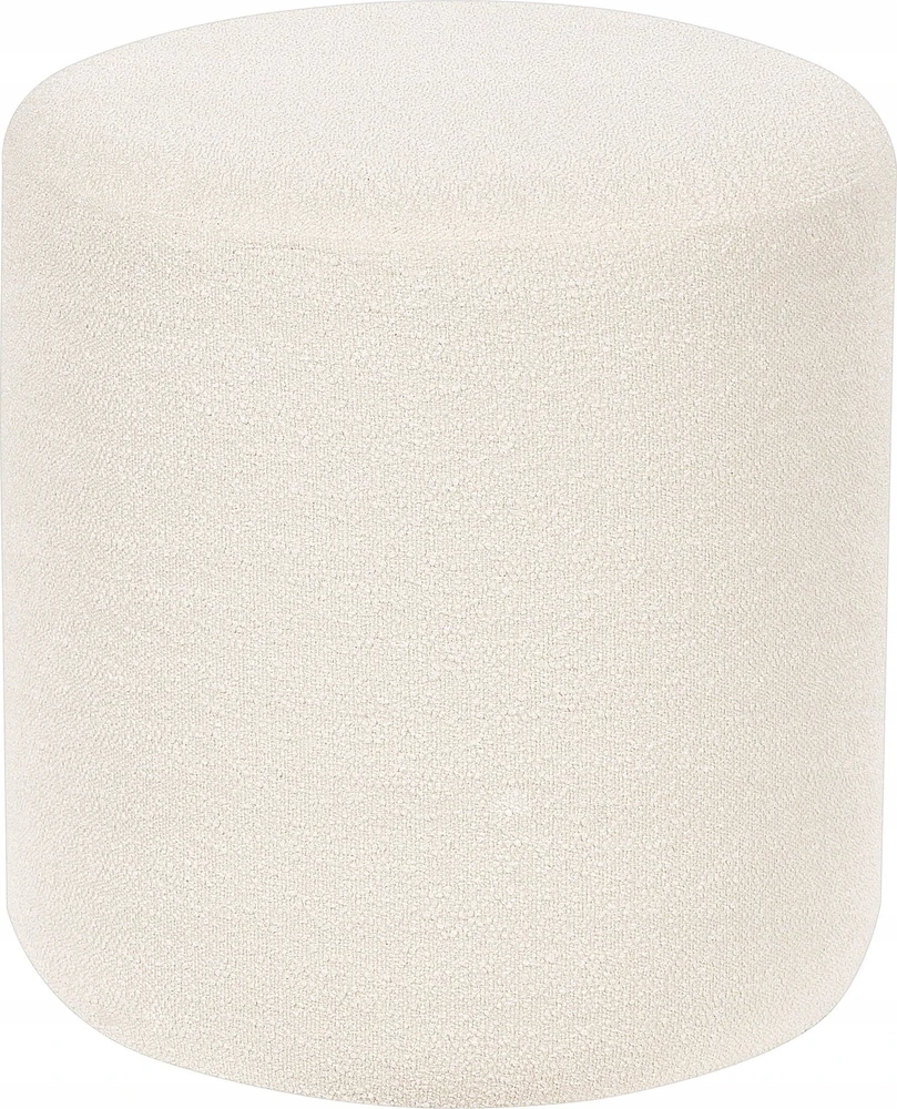 Beliani Pufas MOAB Boucle baltas