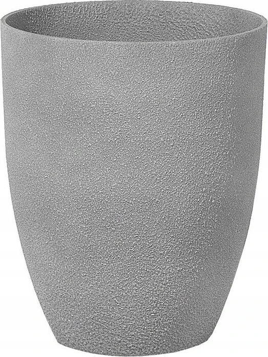 Beliani 2 vazonų komplektas CROTON 35 cm, pilkas