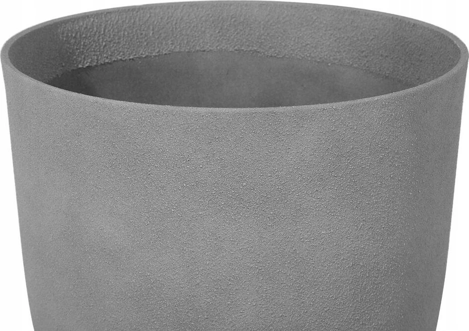 Beliani 2 vazonų rinkinys CROTON 43 cm, pilkas