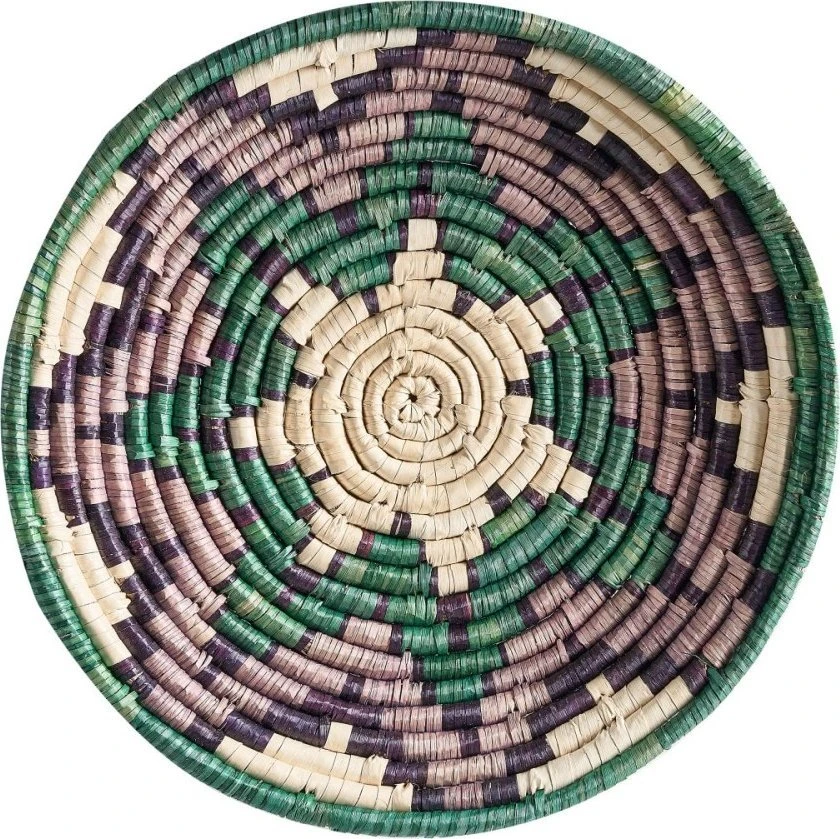 Beliani Sienų dekoracijų rinkinys NAMDINH jūržolė 56/42/34/30/25/20 cm spalvotas