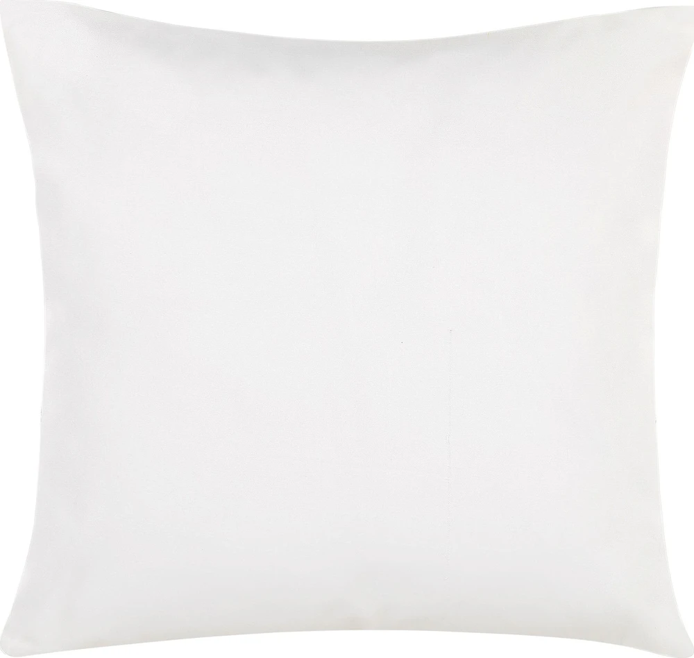 Beliani 2 sodo pagalvėlių rinkinys TREBBO augalų raštas 45 x 45 cm žydras