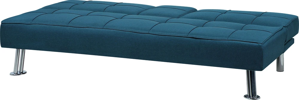 Beliani Trivietė išskleidžiama sofa ROXEN mėlyna