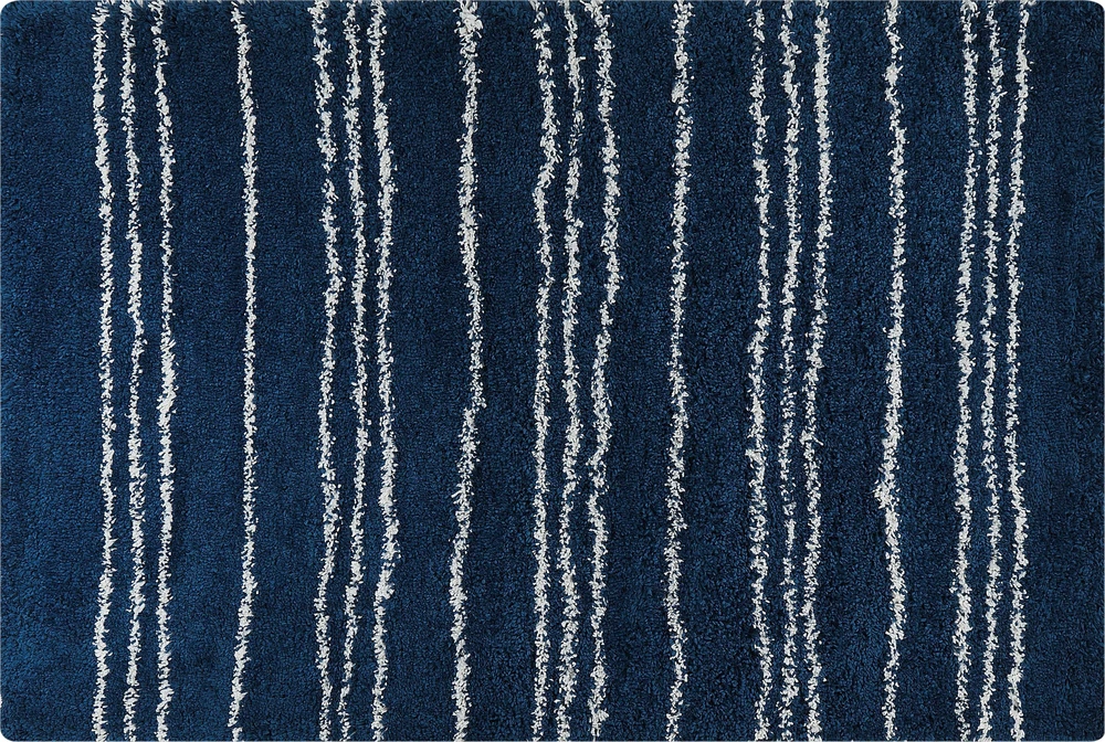 Beliani Shaggy kilimas TASHIR mėlynas 200 x 300 cm