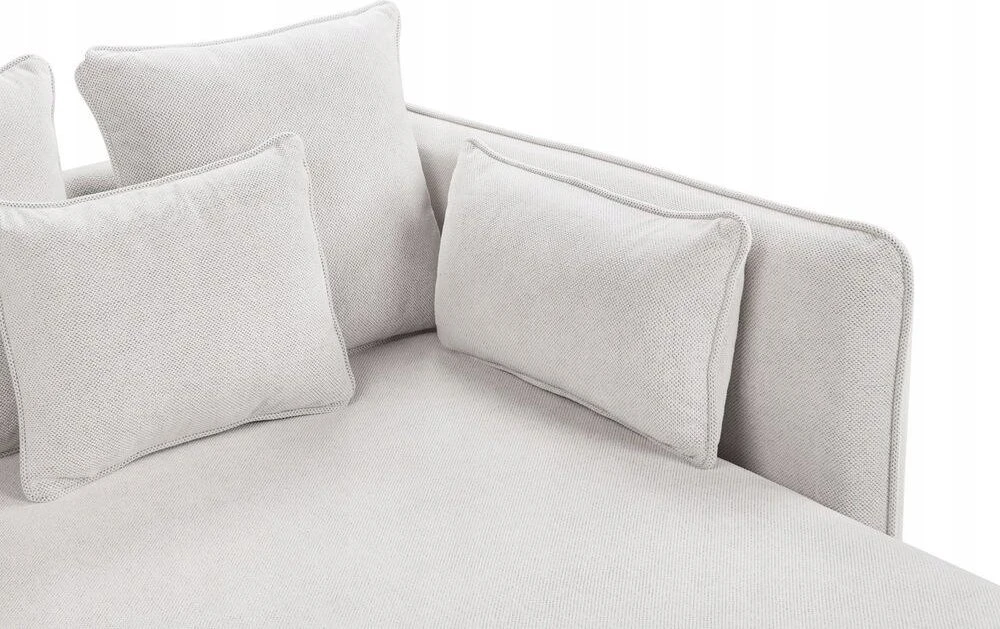 Sofa Beliani Šezlongas CHARMES šviesiai smėlio spalvos