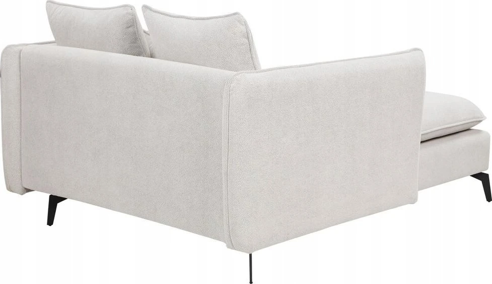 Sofa Beliani Šezlongas CHARMES šviesiai smėlio spalvos