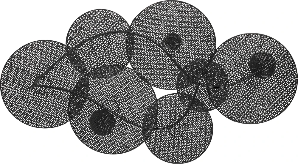 Beliani Sieninis dekoras POLONIUM metalinis 49 cm spalvotas