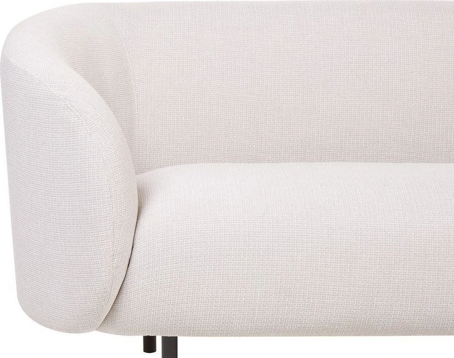 Beliani Dvivietė sofa LOEN, šviesiai smėlio spalvos