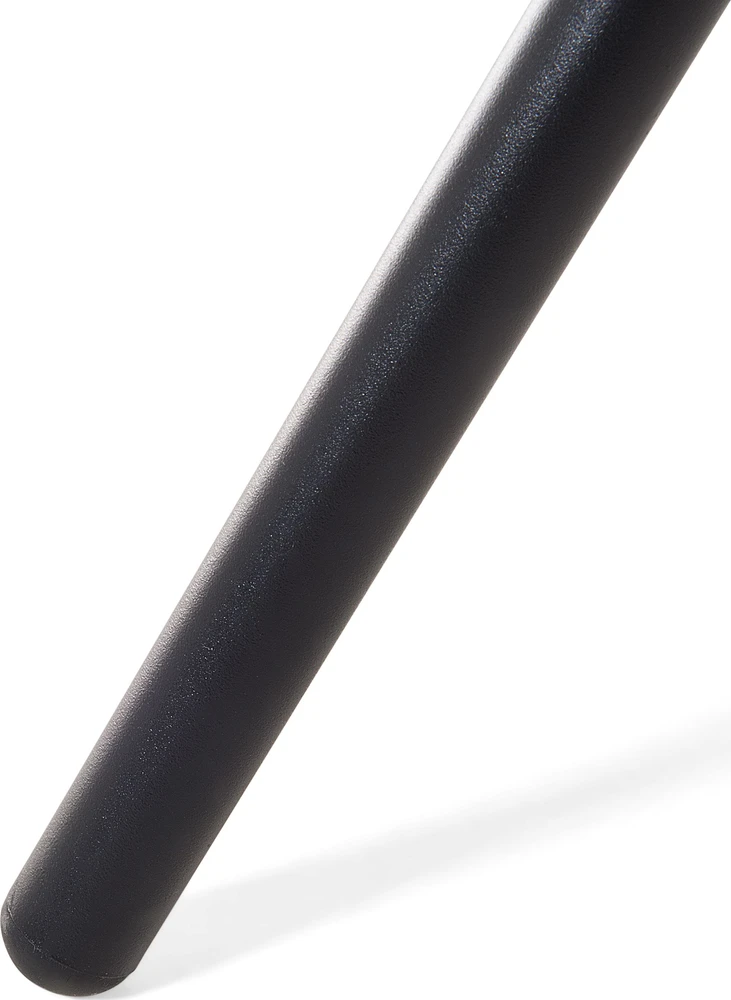 Beliani Sodo stalas LIVO 140 cm 80 cm stiklinis juodas