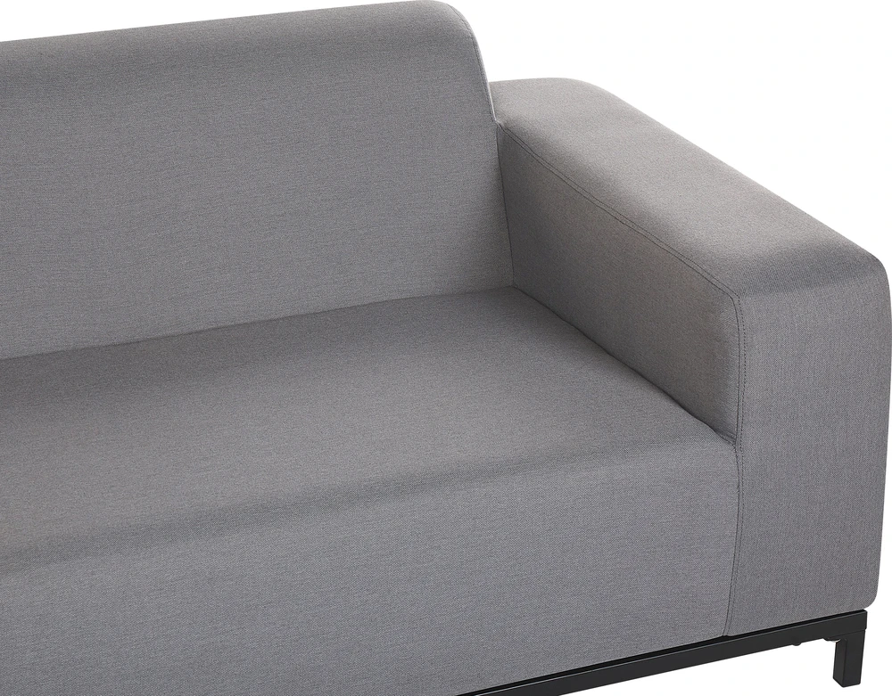 Beliani 2 vietų sodo sofa ROVIGO pilka