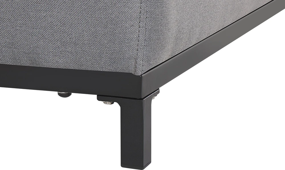 Beliani 2 vietų sodo sofa ROVIGO pilka