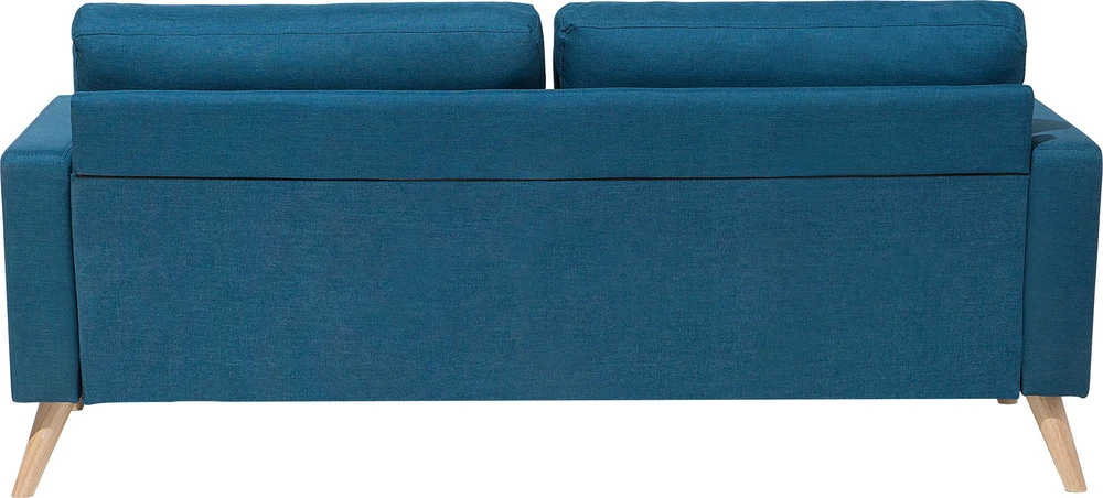 Beliani Dvivietė sofa KALMAR, jūros mėlynumo